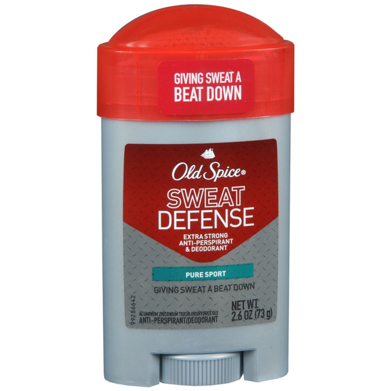 Old Spice Sweat Defense Antiperspirant And Deodorant Soft Solid For Men, Pure Sport Plus, 2.6 Oz Deodorant Pasteur Pharmacy
