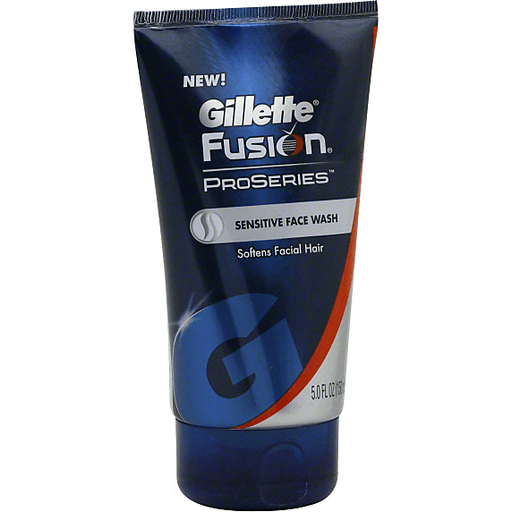 Gillette Fusion ProSeries Sensitive Face Wash Shaving Cream Pasteur Pharmacy