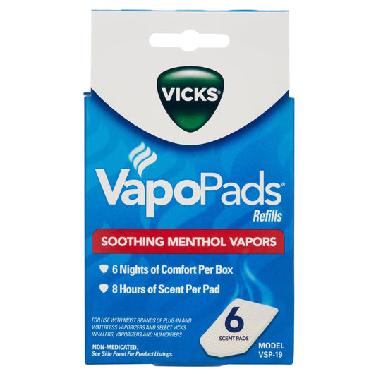 Vicks Refill Scent Pads - Soothing Menthol Vapors Health & Beauty Pasteur Pharmacy