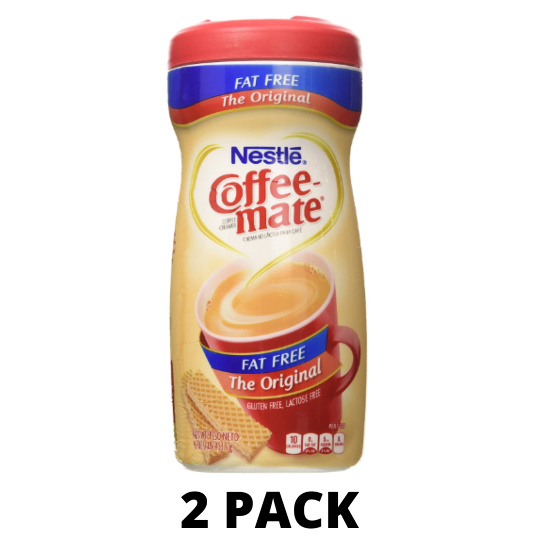 Crema en polvo original sin grasa Coffee-Mate de Nestlé, 16 oz