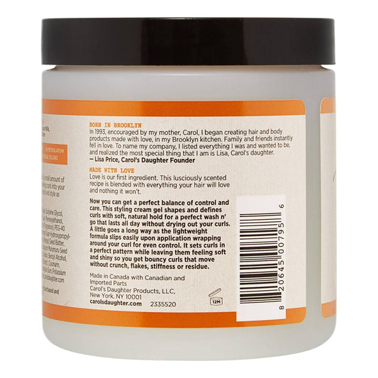 Carol's Daughter Curl Shaping Cream Gel 16 Oz Pasteur Pharmacy