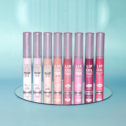 theBalm Berry Fast Lip Oil: Con color, extra brillante, no pegajoso - Cuidado labial hidratante y color sutil