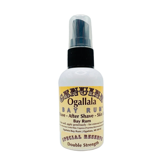 Ogallala Bay Rum Double Strength Pre Shave - After Shave - Skin Toner 2 Oz Pre Shave - After Shave - Skin Toner Pasteur Pharmacy