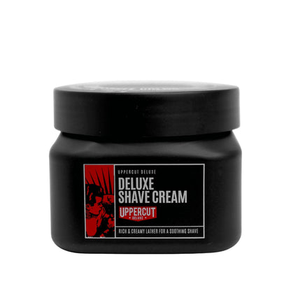 Crème de rasage Uppercut Deluxe pour un fini lisse 120 g