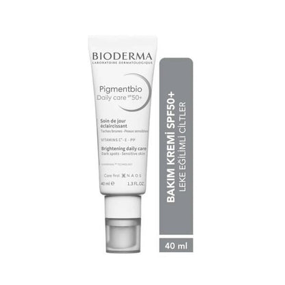 Bioderma Crema Hidratante de Cuidado Diario con FPS50+ - Tratamiento para la hiperpigmentación de pieles sensibles y cuidado de la piel antioxidante