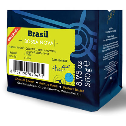 Café molido Moliendo Brasil Bossa Nova - 250g Arábica, café de especialidad