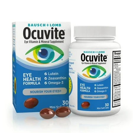 Ocuvite Eye Health Formula Vitamin & Mineral Softgel Supplement, 30 Ct Vitamins & Supplements Pasteur Pharmacy