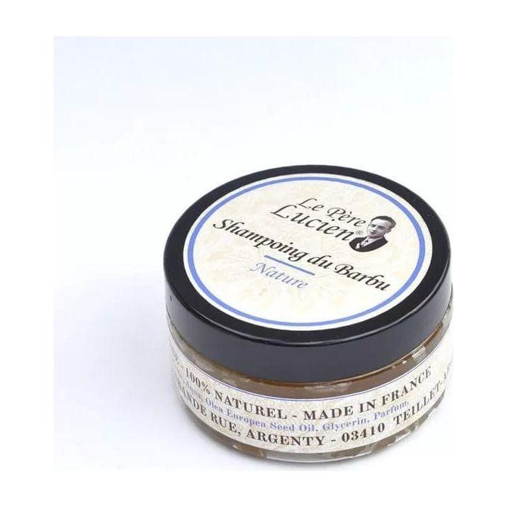 Le Pere Lucien No Scent Natural beard shampoo 100g Beard Shampoo Pasteur Pharmacy