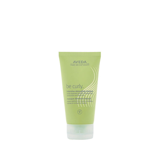 Mascarilla desenredante Aveda Be Curly para cabello rizado - 150 ml, propiedades nutritivas y desenredantes