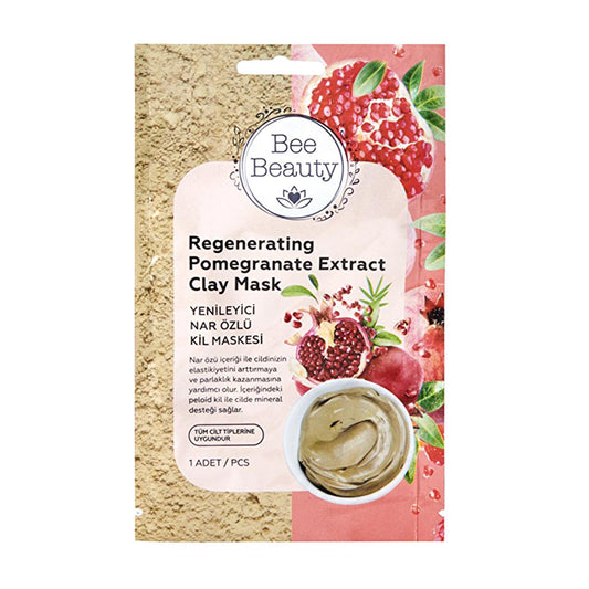 Masque à l'argile au collagène Bee Beauty : resserre les pores, anti-âge, nettoyage en profondeur et riche en minéraux - Masque visage à l'acide salicylique pour les rides