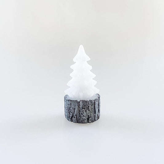 Petrix LED Candle Set with Christmas Tree Decoration - Flameless Candles for Ambiance and Safety
