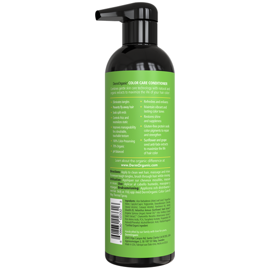 DermOrganic Sulfate-Free Color Care Conditioner, 17 oz. Hair Conditioner Pasteur Pharmacy