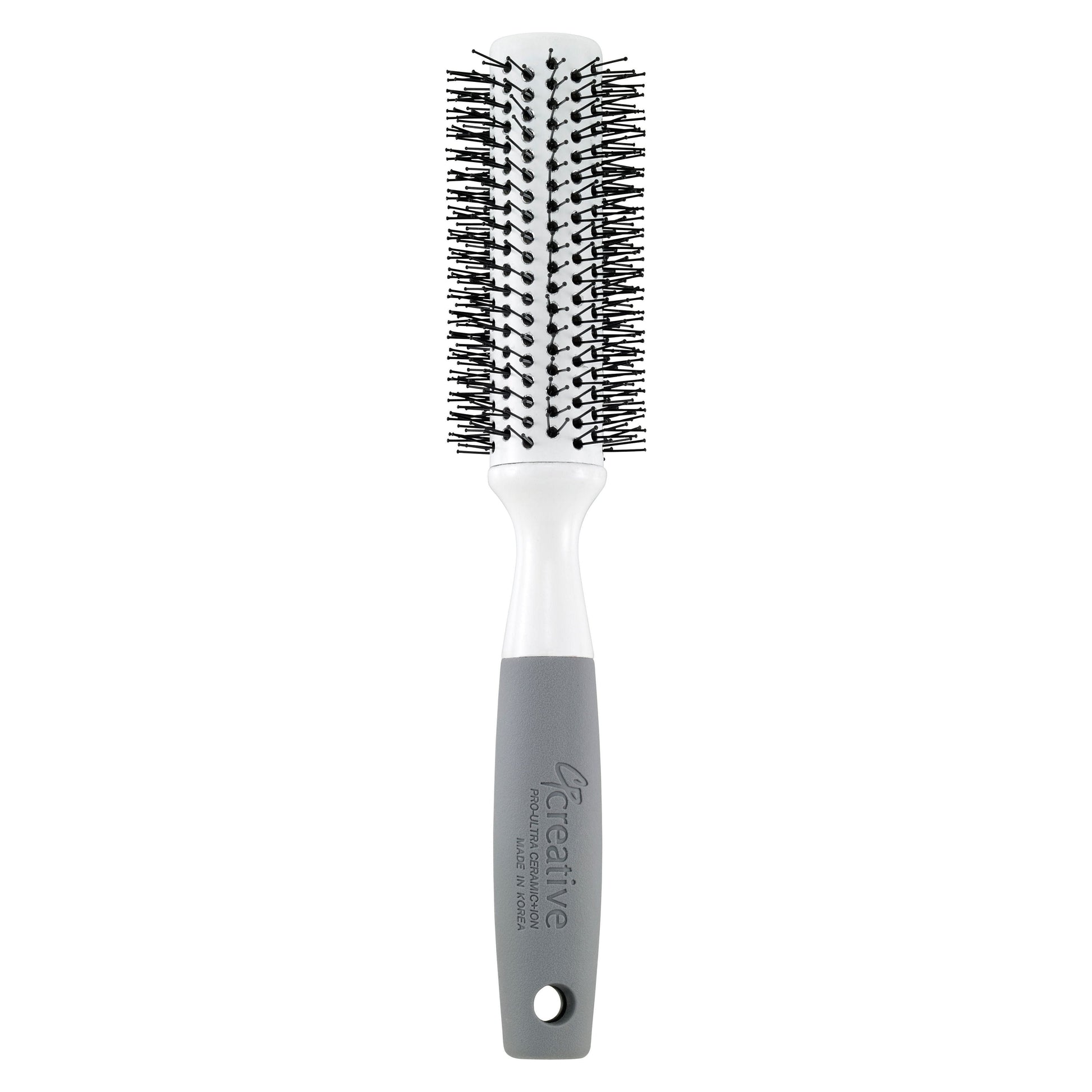 Solid Round Barrel Nylon Bristle Hair Brush Hair Brush Pasteur Pharmacy 102P (1.75")