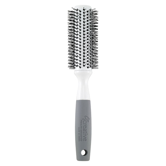Solid Round Barrel Nylon Bristle Hair Brush Hair Brush Pasteur Pharmacy 102P (1.75")