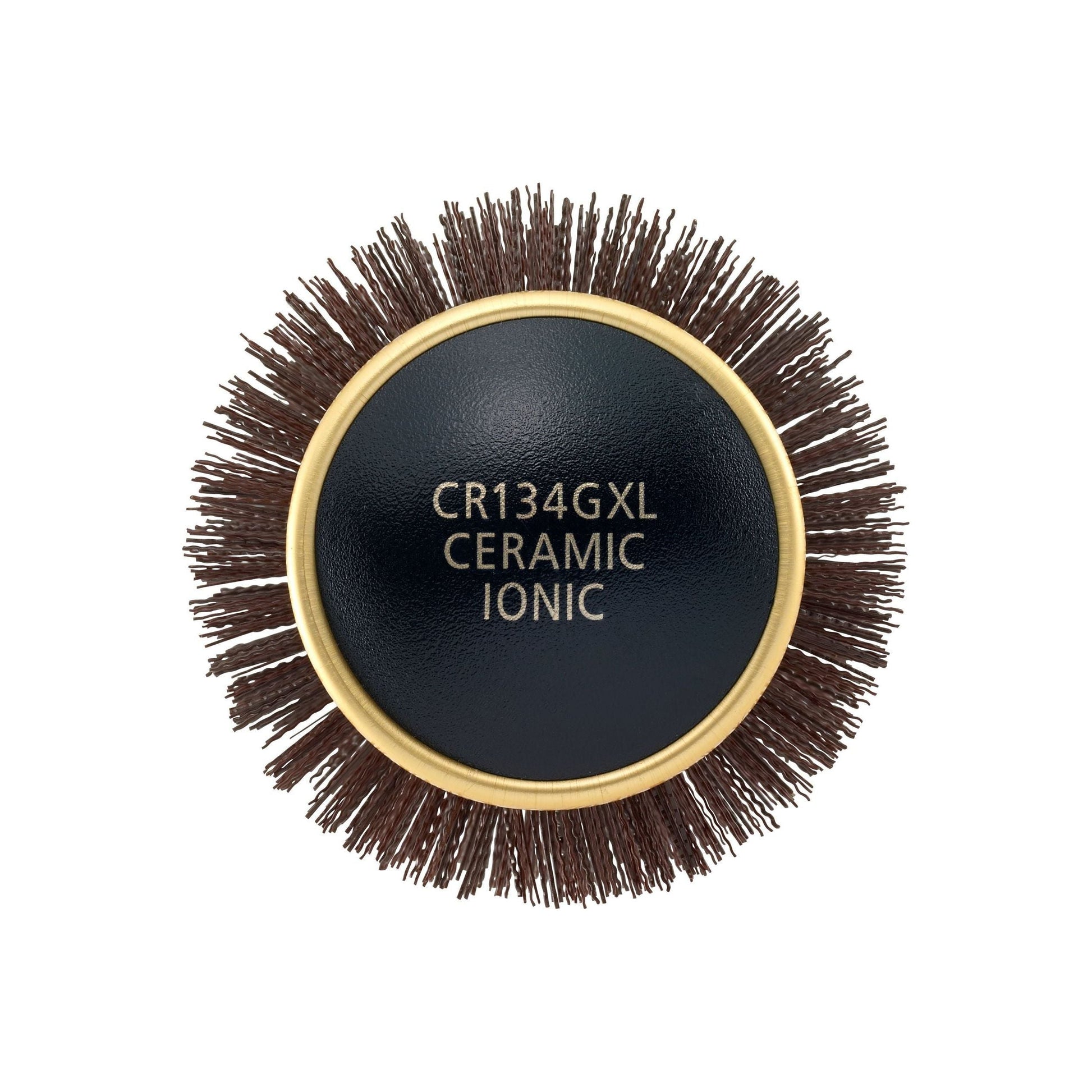 Gold Nano Ceramic Hair Brush with 6 Inch XL Barrel Hair Brush Pasteur Pharmacy