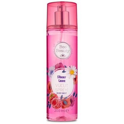 Spray corporel rafraîchissant Bee Beauty Sheer Love 200 ml