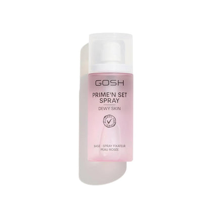 Spray fijador de maquillaje Gosh Prime'n Set Dewy 002