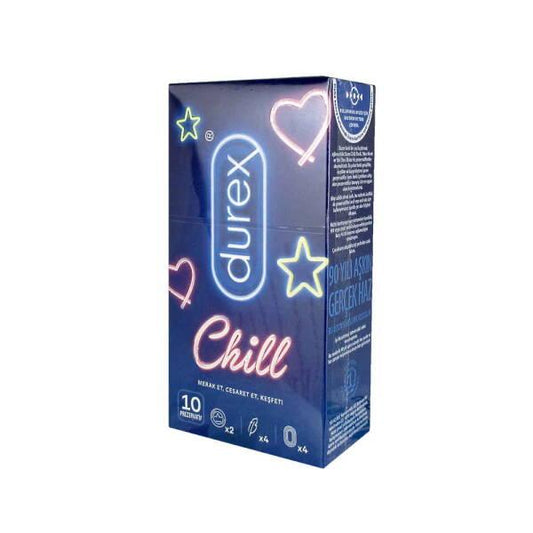 Préservatifs Durex Variété - Boîte de 10, protection assurée et intimité renforcée pour les couples
