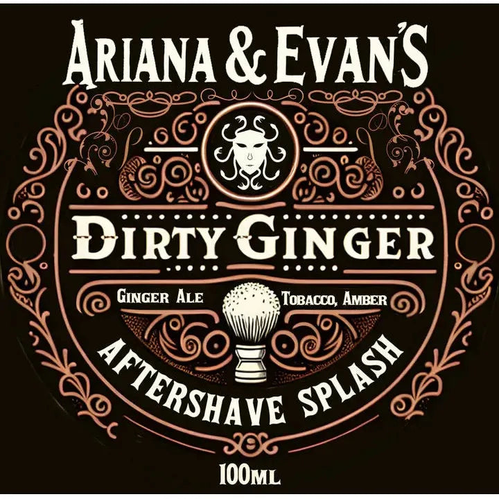 Ariana & Evans Dirty Ginger Shaving Collection Shaving Set Pasteur Pharmacy Aftershave Splash 100ml