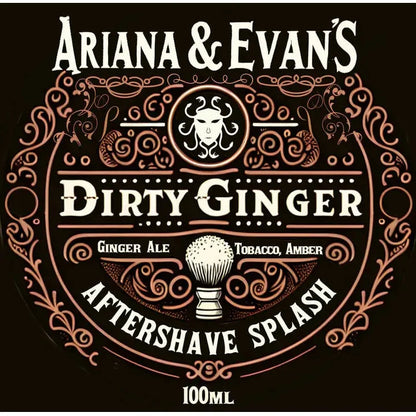 Ariana & Evans Dirty Ginger Shaving Collection Shaving Set Pasteur Pharmacy Aftershave Splash 100ml