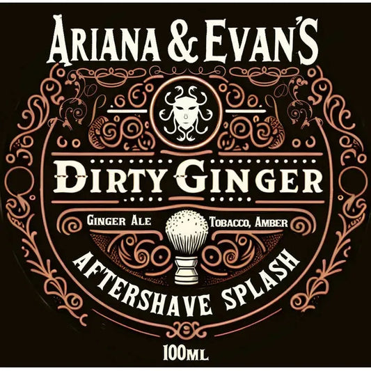Ariana & Evans Dirty Ginger Shaving Collection Shaving Set Pasteur Pharmacy Aftershave Splash 100ml