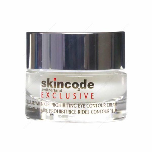 Crème Contour des Yeux Anti-Âge Skincode pour la Réduction des Rides - 15ml
