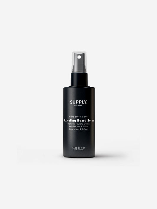 Activating Beard Serum Beard Supply White Birch & Sage