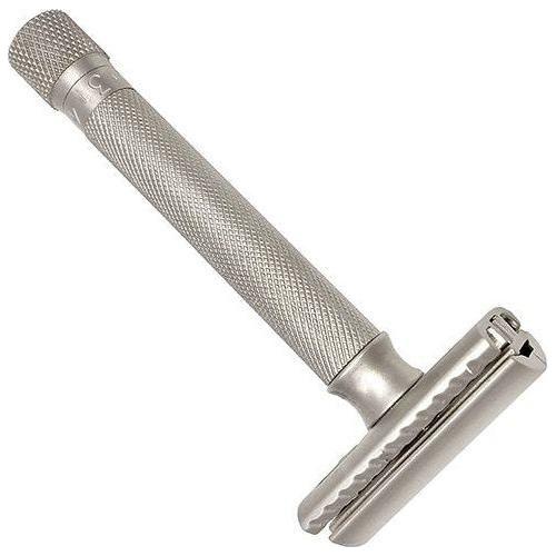 Parker Variant Adjustable Safety Razor - Satin Chrome [VAR SC] Safety Razor Pasteur Pharmacy