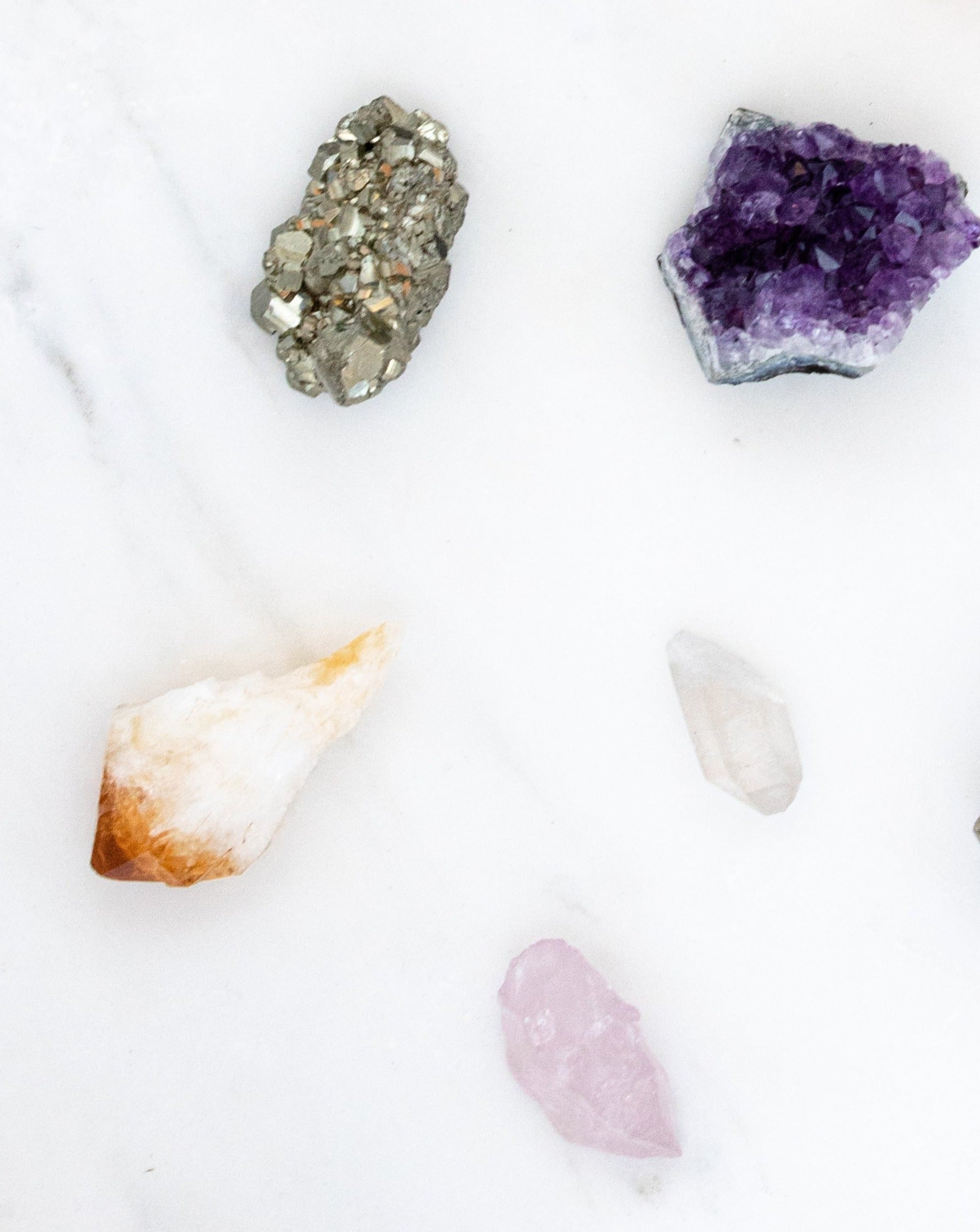 Nourish and Refine Clear Quartz Crystals Nourish and Refine