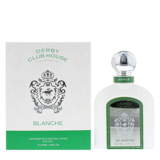 Derby Club House Blanche by Armaf for Men – Eau De Toilette 3.4 oz
