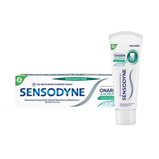 Dentifrice Sensodyne Dents Sensibles - Technologie NovaMin, 75 ml - Désensibilisant, goût menthe