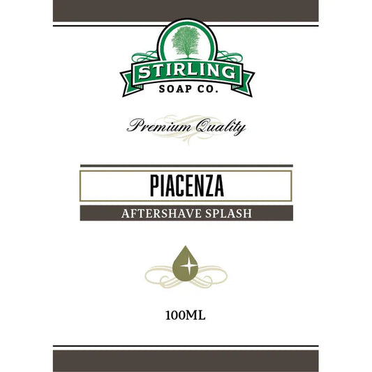 Stirling Soap Co. Piacenza Shaving Collection Shaving Set Pasteur Pharmacy Aftershave Splash 3.3oz