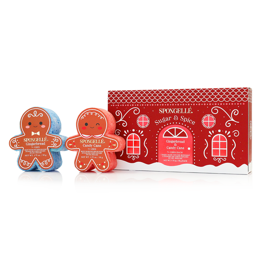 Sugar & Spice | Juego de regalo de jengibre navideño
