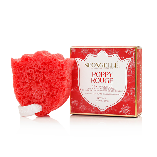 Poppy Rouge | Esponja Corporal Les Fleurs