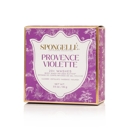 Violeta de Provenza | Esponja exfoliante corporal Les Fleurs