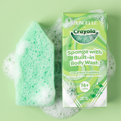 Esponja corporal Sea Green Bubbles | Crayola