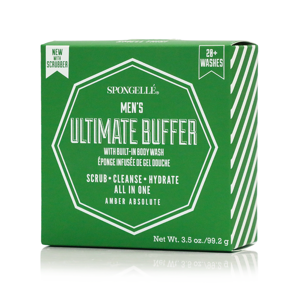20+ Men's Ultimate Buffer | Black Scrubber