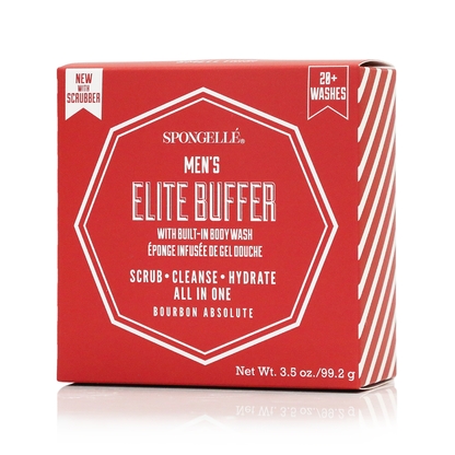 Buffer Élite para Hombre 20+ | Exfoliante Negro