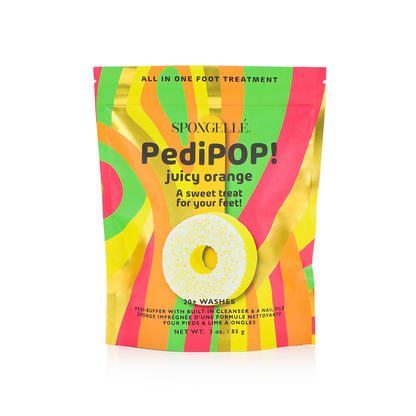 Naranja jugosa | ¡PediPOP! Pulidor y lima de uñas para pies