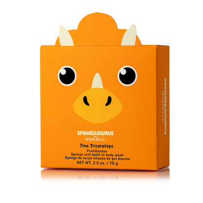 Tina Triceratops | Esponjasaurio Dinosaurio Limpiador
