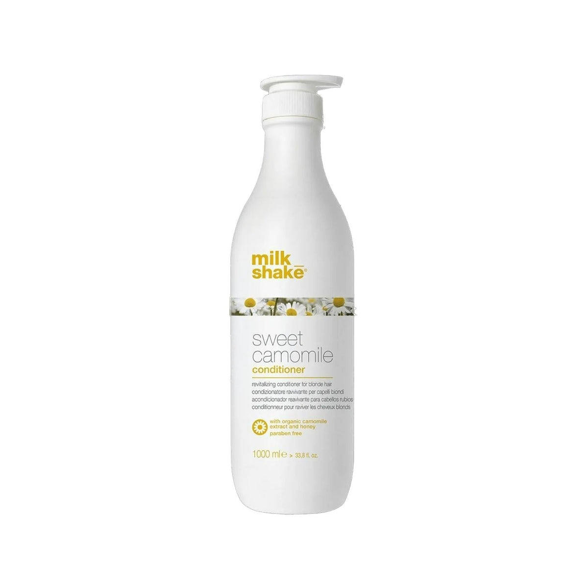 milk_shake Nourishing Camomile Hair Cream for Blonde Hair - 1000ml, Revitalizing & Moisturizing