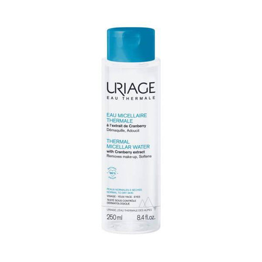 Uriage Thermal Micellar Water for Normal to Dry Skin - Gentle Skincare 250ml