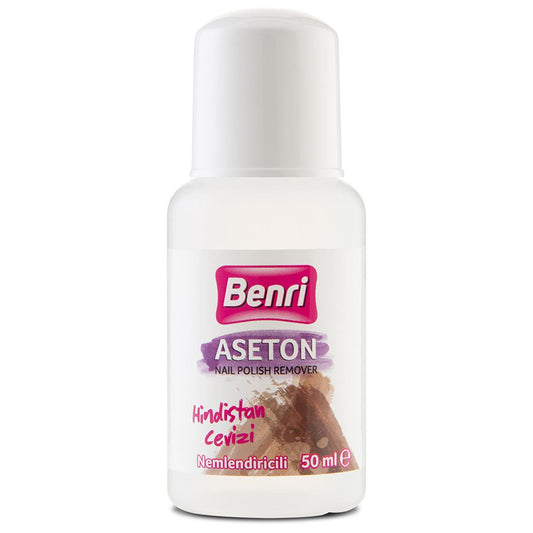 Dissoluant pour vernis à ongles Benri Mini parfum Coco - Formule à l'acétone portable de 50 ml pour un soin des ongles efficace