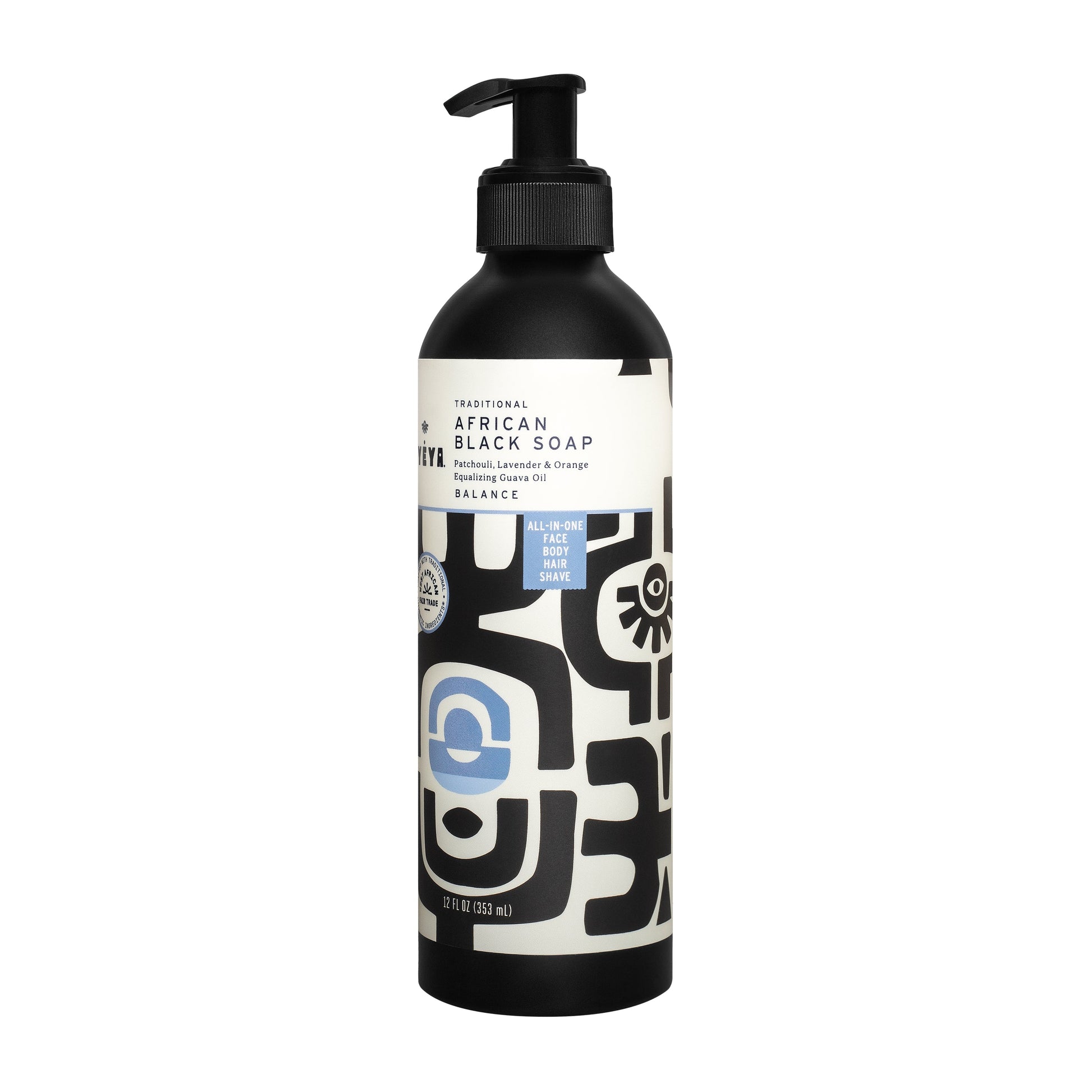 AYÉYA Traditional African Black Liquid Soap <br> Balance Body Wash AYÉYA Online Store
