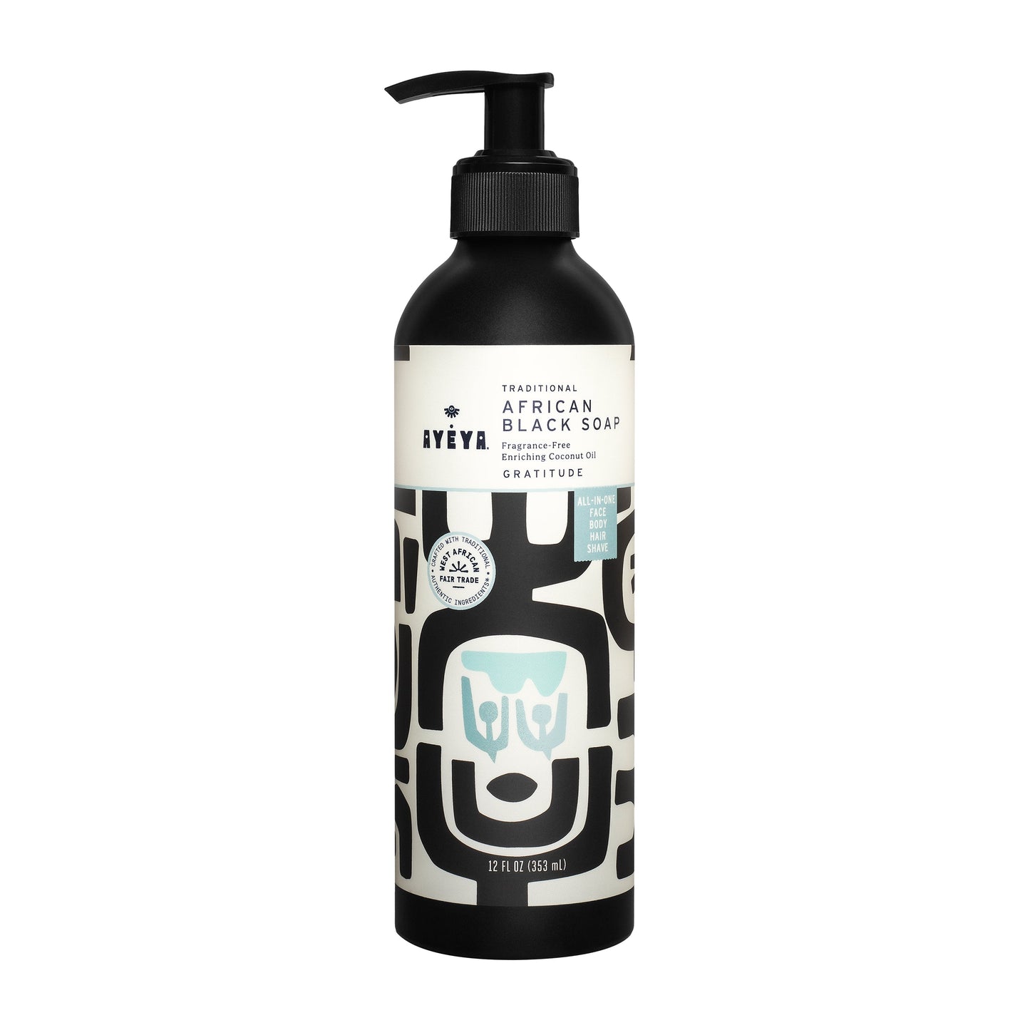 AYÉYA Traditional African Black Liquid Soap <br> Gratitude Body Wash AYÉYA Online Store