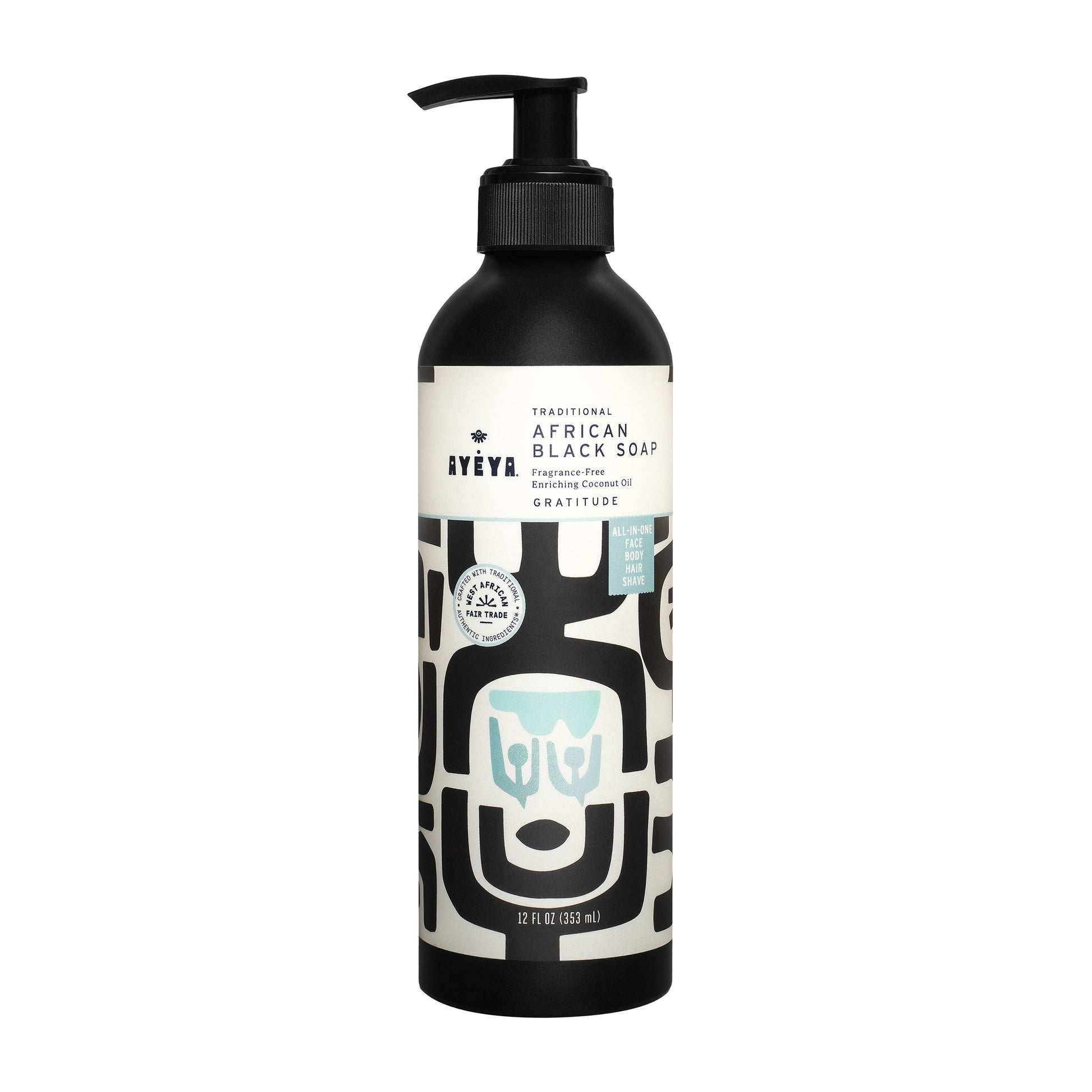 AYÉYA Traditional African Black Liquid Soap <br> Gratitude Body Wash AYÉYA Online Store