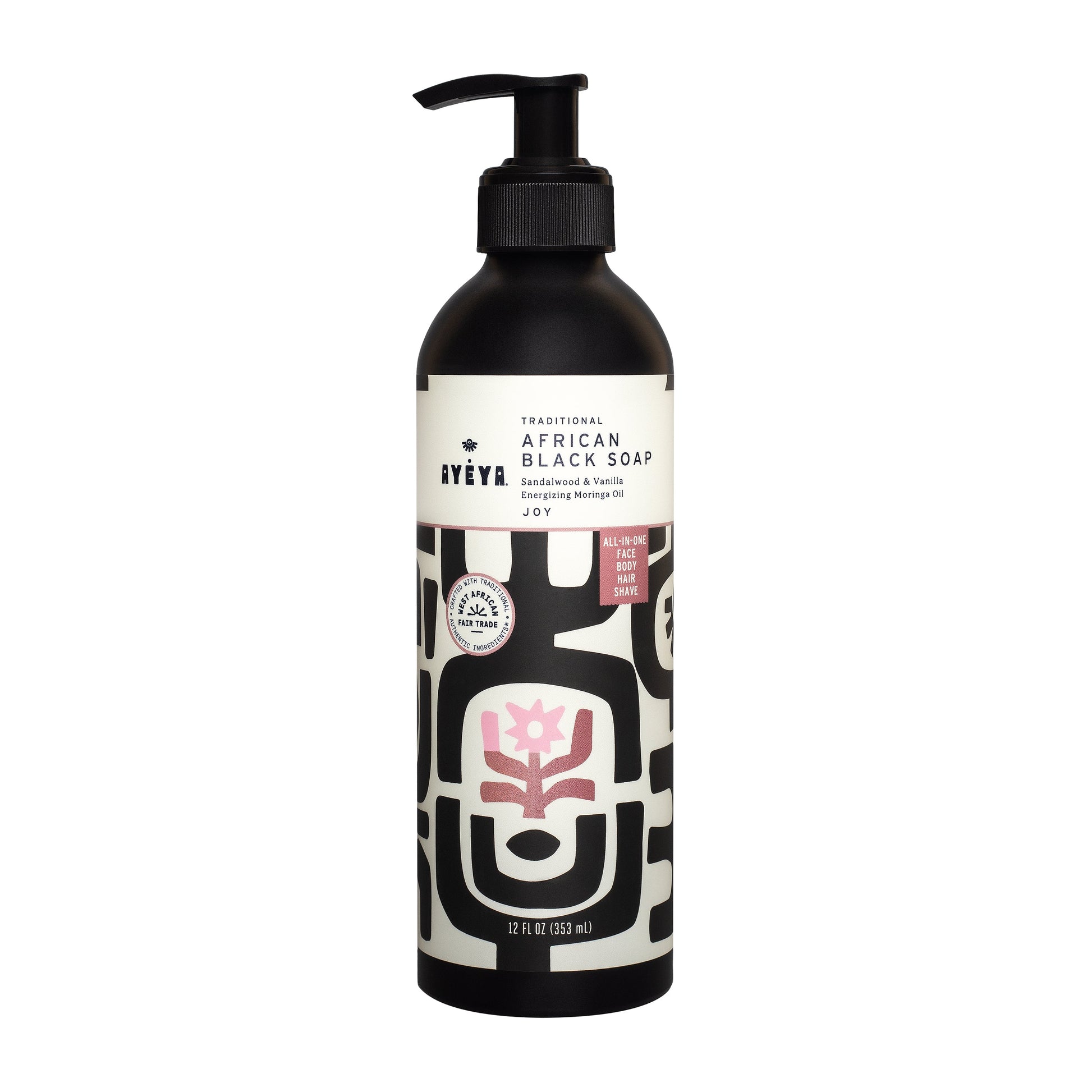AYÉYA Traditional African Black Liquid Soap <br> Joy Body Wash AYÉYA Online Store