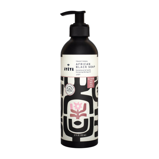 AYÉYA Traditional African Black Liquid Soap <br> Joy Body Wash AYÉYA Online Store