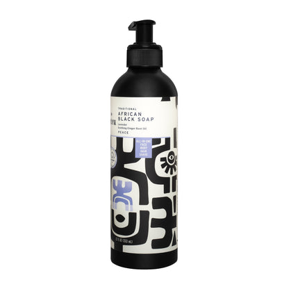 AYÉYA Traditional African Black Liquid Soap <br> Peace Body Wash AYÉYA Online Store