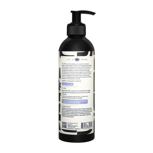 AYÉYA Traditional African Black Liquid Soap <br> Peace Body Wash AYÉYA Online Store
